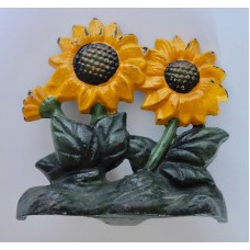 Vintage Cast Iron Sunflower Doorstop From Arles, France Home Of Vincent Van Gogh   382542555360